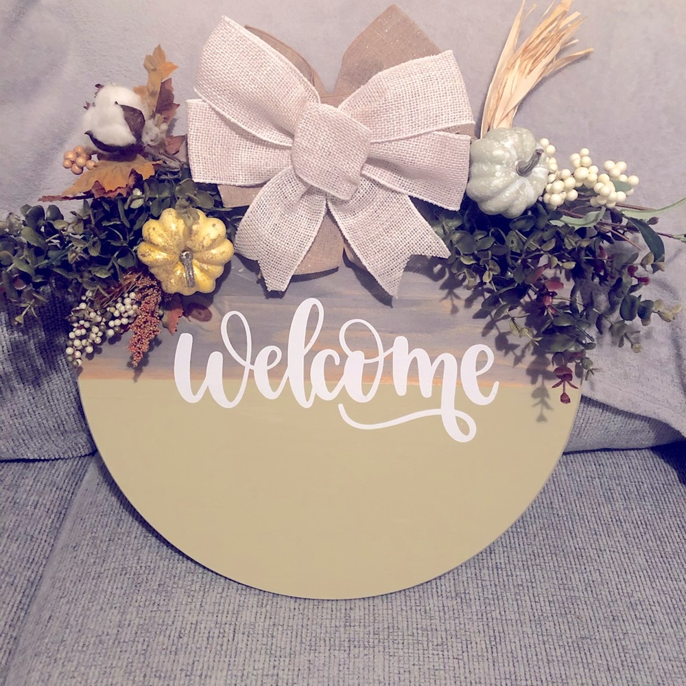 Hand made door signs